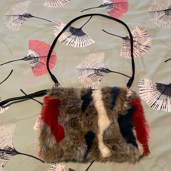 Zara Bags Zara Faux Fur Crossbody Bag Poshmark